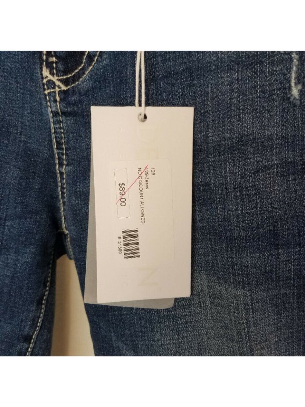 Dear John Women's Size 25 Jeans Gisele High Waisted Skinny Raw Hem Step Hem - Picture 7 of 10
